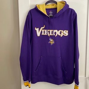 Majestic Purple and Yellow Vikings Hoodie